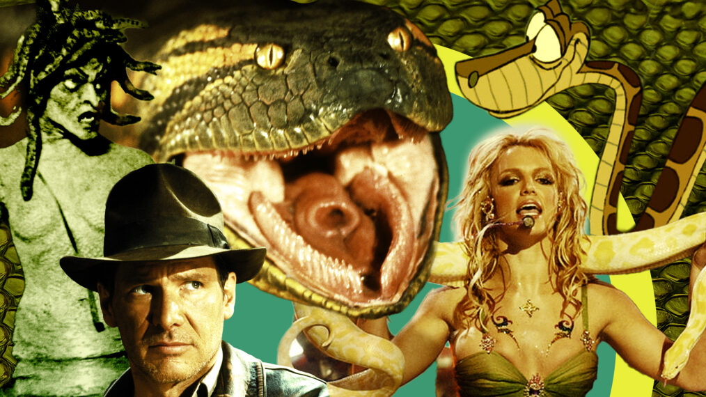 10 Pop Culture Snakes in Classic TV & Film
