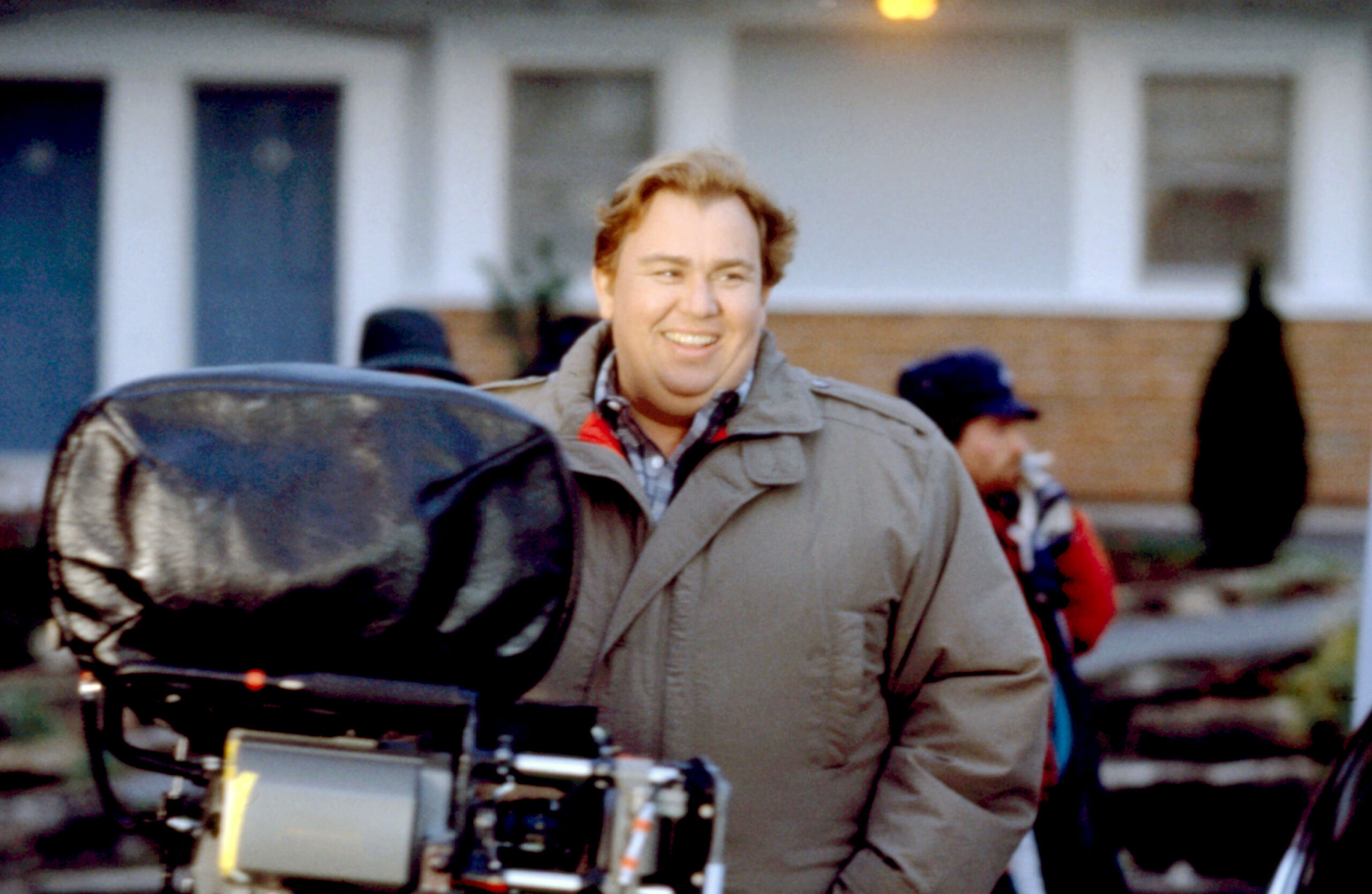 SPEED ZONE!, John Candy, on set, 1989