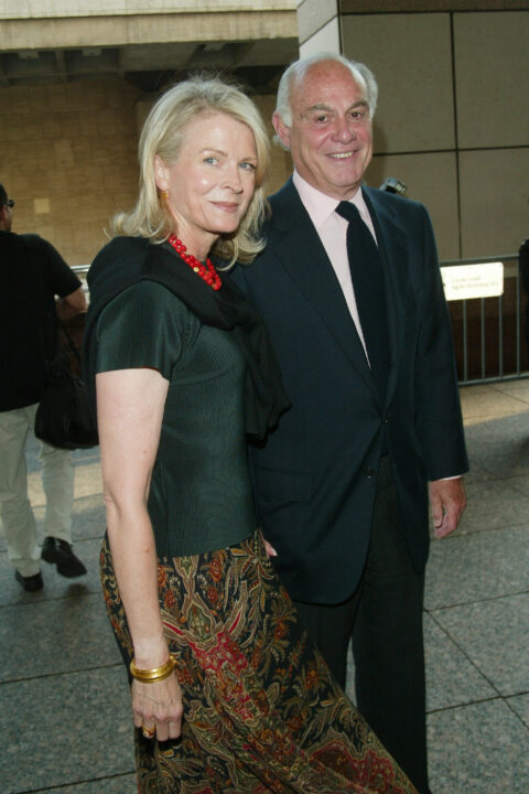 NEW YORK - JULY 14: (U.S. TABS AND HOLLYWOOD REPORTER OUT) Actress Candice Bergen and husband Marshall Rose attend a special screening for the film "Seabiscuit" at the Walter Reade Theatre July 14, 2003 in New York City.