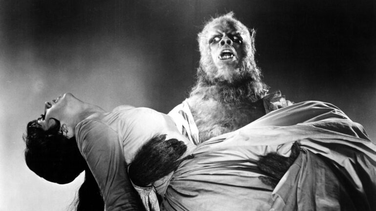 THE CURSE OF THE WEREWOLF, Yvonne Romain, Oliver Reed, 1961.