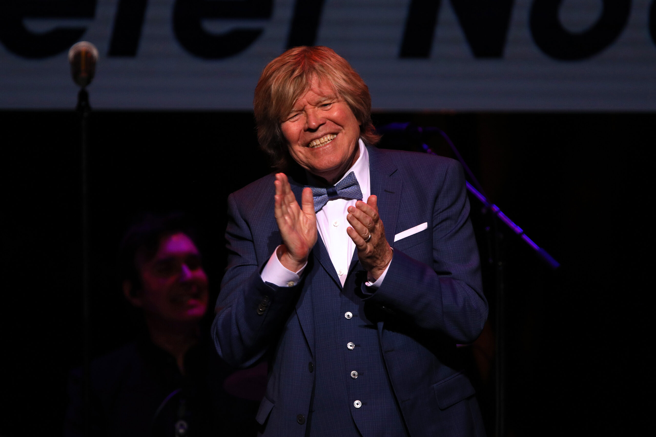 Peter Noone of "Herman's Hermits Starring Peter Noone" performs at Avalon Theatre, part of Fallsview Casino Resort, on February 04, 2025 in Niagara Falls, Ontario. 
