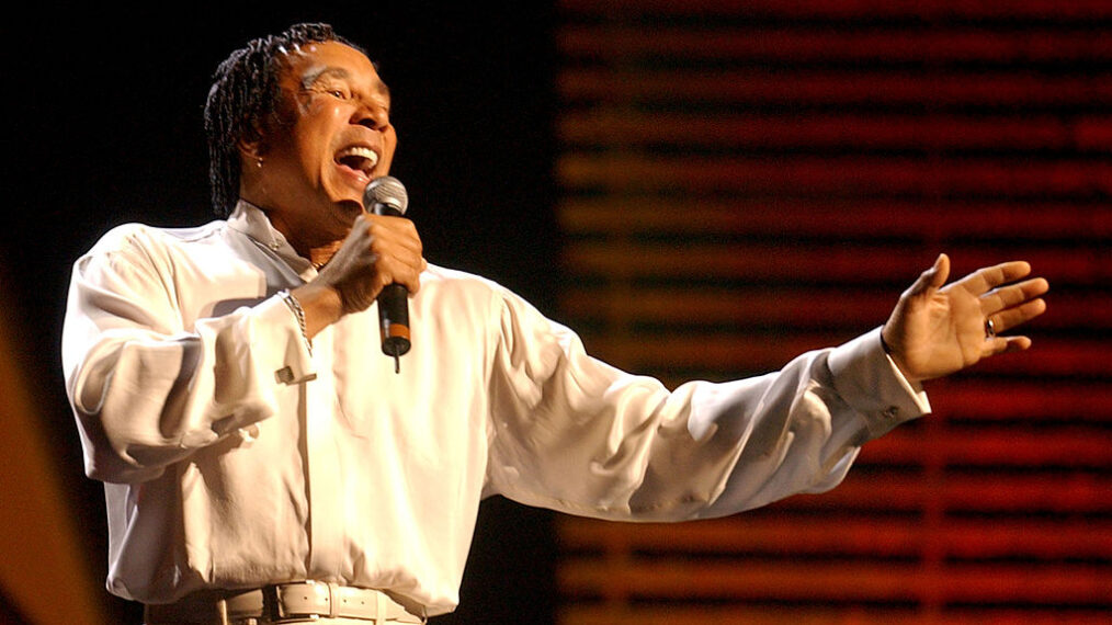 NEW ORLEANS - JULY 5: Singer Smokey Robinson performs at the 2003 Essence Festival at the 2003 Essence Festival July 5, 2003 in New Orleans, Louisiana. The performances were taped to air on the UPN Network on September 12, 2003