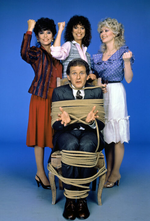 9 TO 5, Rita Moreno, Valerie Curtin, Rachel Dennison, Peter Bonerz, 1982-83