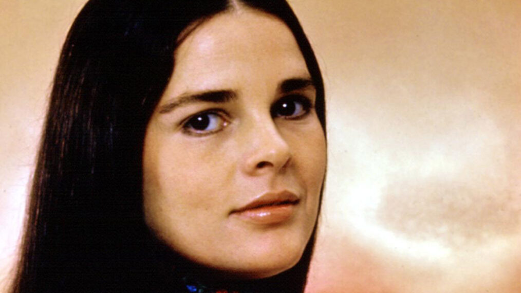 LOVE STORY, Ali MacGraw, 1970