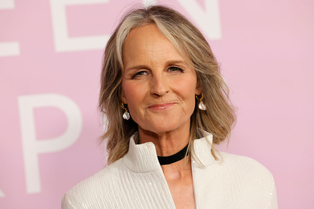 Helen Hunt attends the 2024 Green Carpet Fashion Awards at 1 Hotel West Hollywood on March 06, 2024 in West Hollywood, California