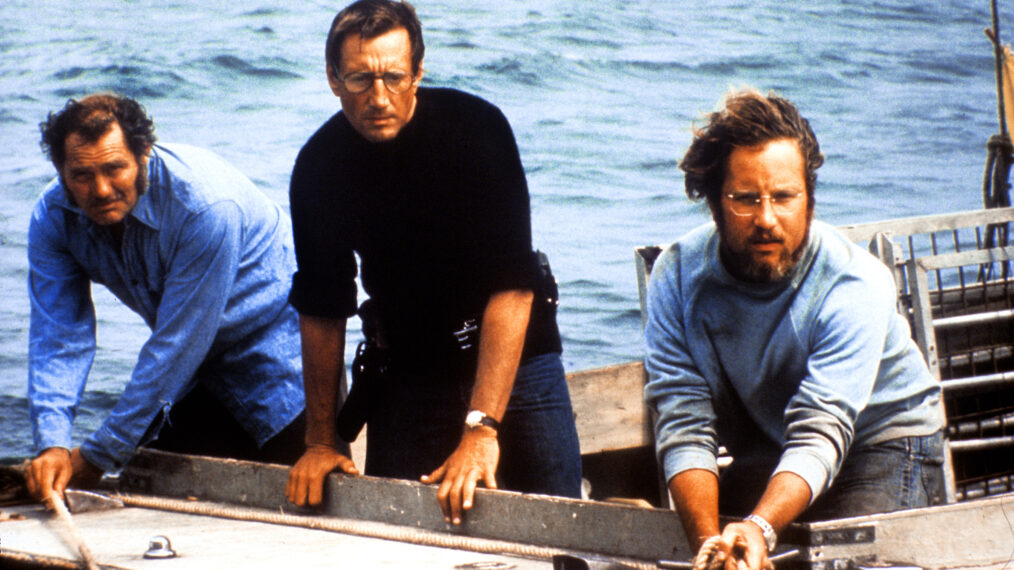 JAWS, Robert Shaw, Roy Scheider, Richard Dreyfuss, 1975