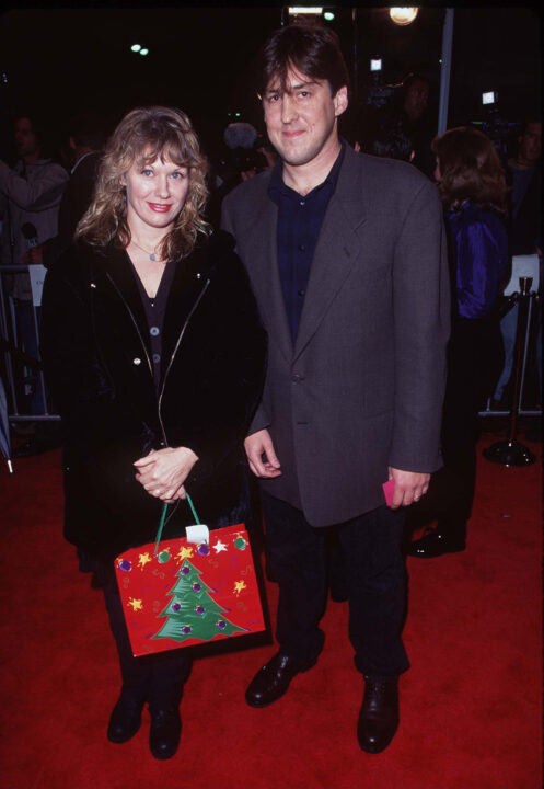 Cameron Crowe and Nancy Wilson during "Jerry Maguire" Los Angeles Premiere at Mann Village Theatre in Los Angeles, California, United States.
