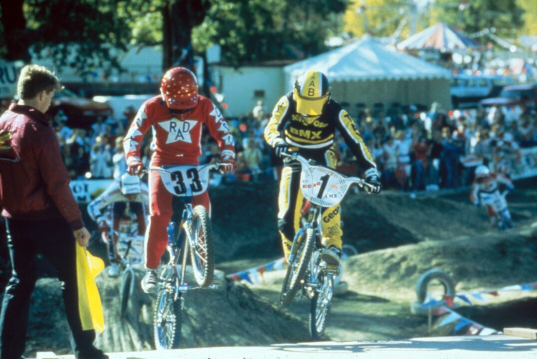RAD, Bill Allen (No. 33), Bart Conner (No. 1), 1986