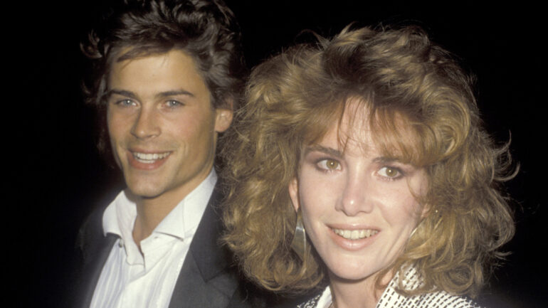 Rob Lowe and Melissa Gilbert