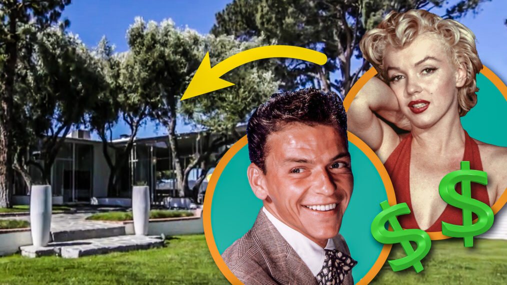 Farralone estate, Frank Sinatra, Marilyn Monroe, photo by Newsmakers/Monroe:Photo by Baron/Hulton Archive/Getty Images