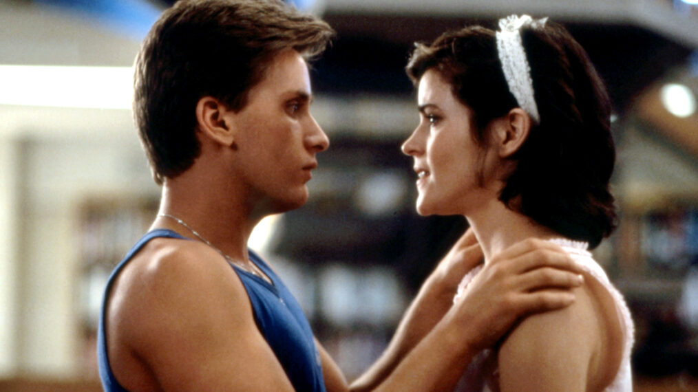 THE BREAKFAST CLUB, Emilio Estevez, Ally Sheedy, 1985.