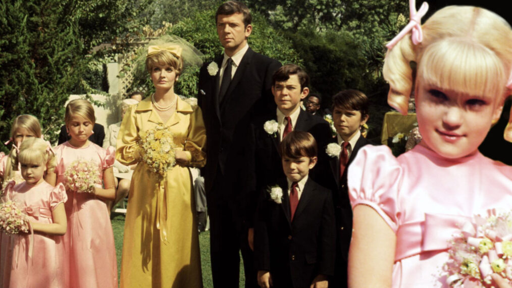 BRADY BUNCH, Eve Plumb, Susan Olsen, Maureen McCormick, Florence Henderson, Robert Reed, Barry Williams, Mike Lookinland, Christopher Knight, 'The Honeymoon', (Season 1), 1969-1974