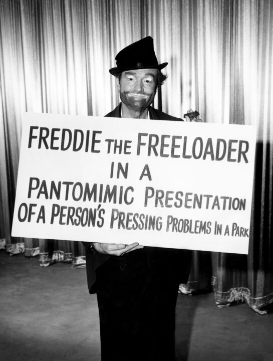 THE RED SKELTON SHOW, Red Skelton (as Freddie the Freeloader), 'All Pantomime Episode', (aired April 17, 1962), 1951-1971
