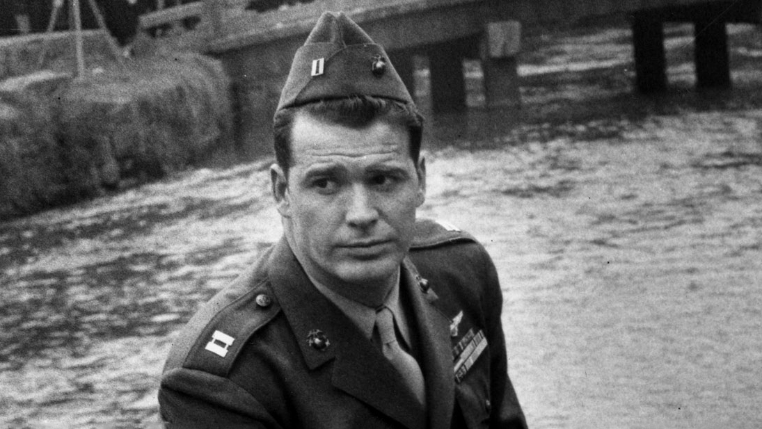 James Garner on location in Kyoto, Japan for SAYONARA, 1957