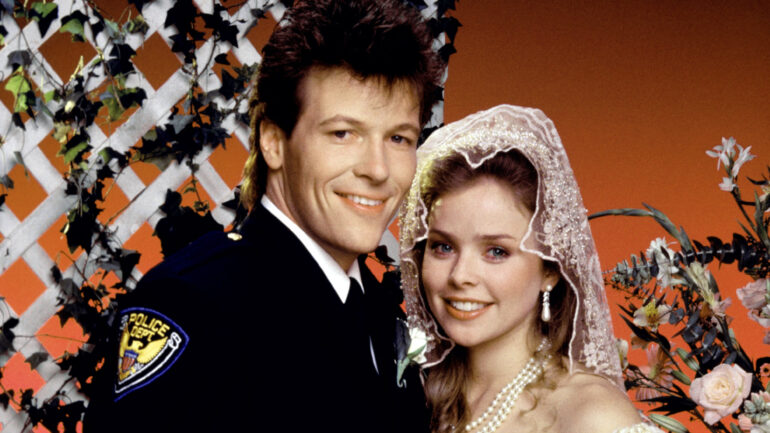 GENERAL HOSPITAL, Jack Wagner, Kristina Malandro, (1986), 1963-,