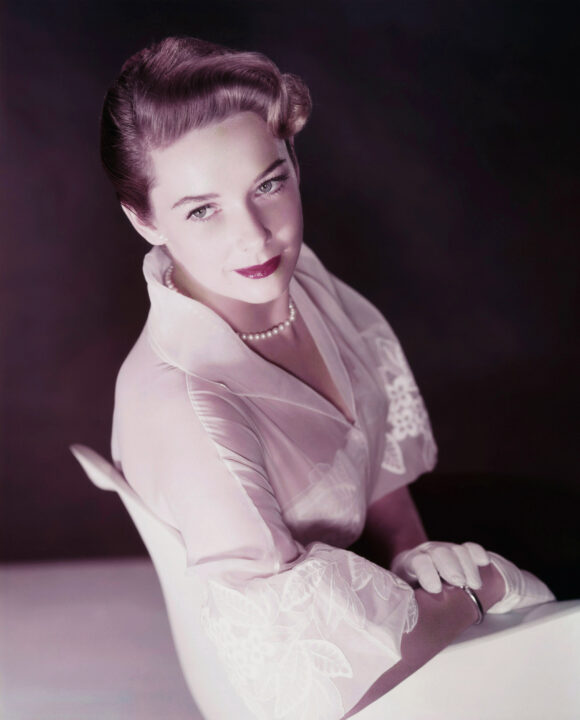 THE WRONG MAN, Vera Miles, in an organza blouse by Edith Head, 1956
