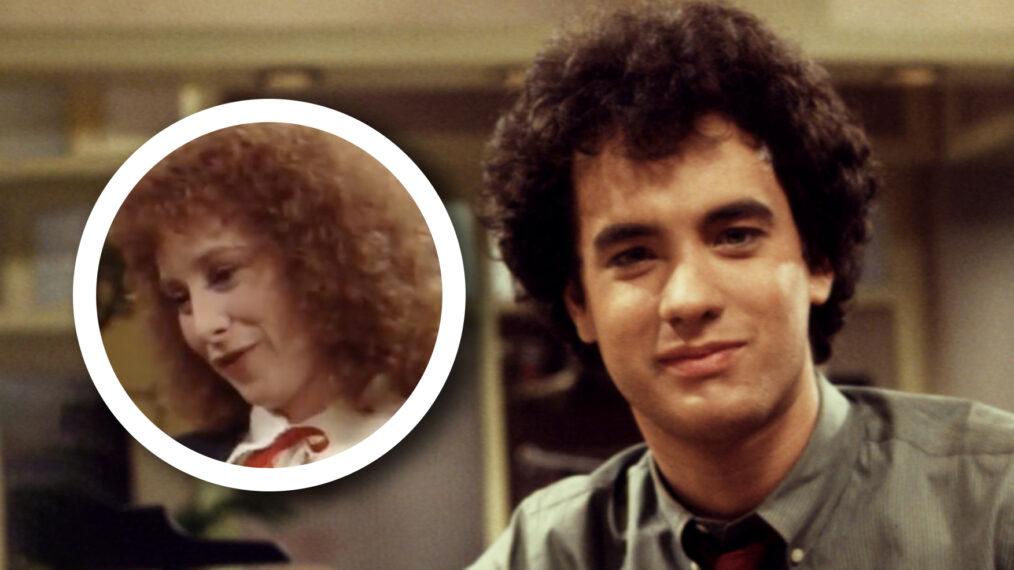 Tom Hanks Bossum Buddies with Samantha inset
