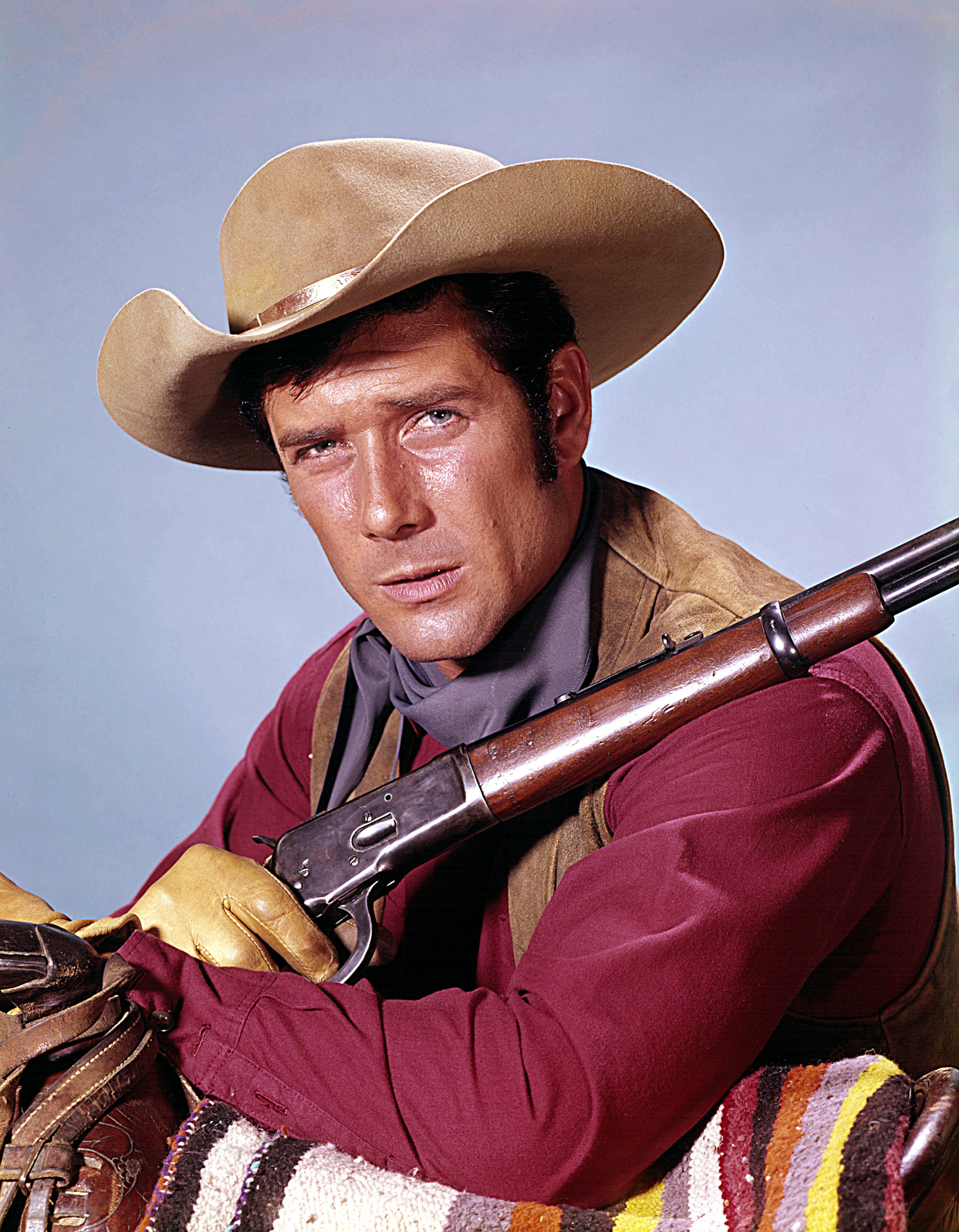 WAGON TRAIN, Robert Fuller, 1957-1965.