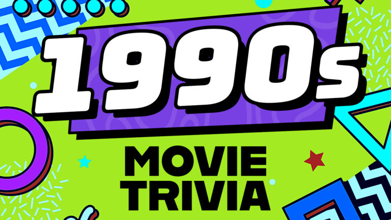1990s Movie Trivia Banner