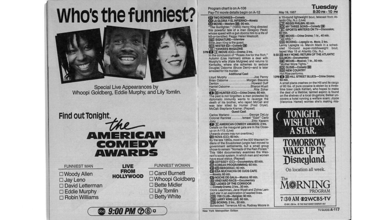 American Comedy Awards Ad