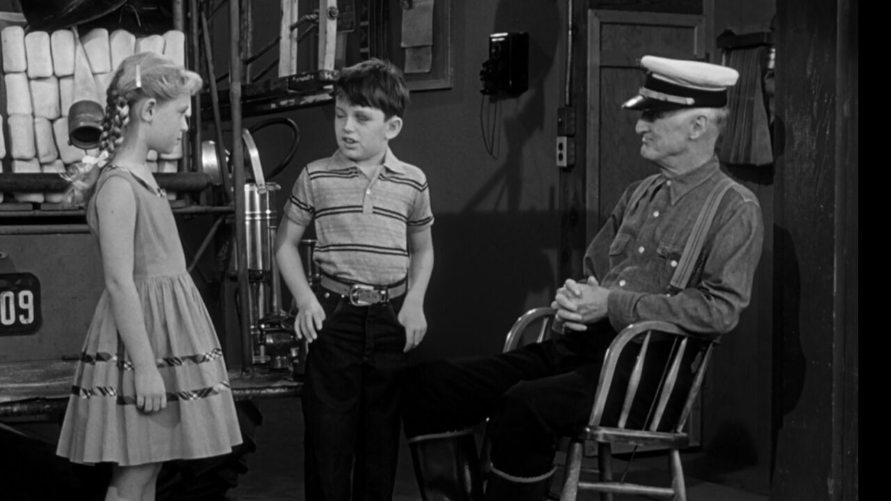 Leave It to Beaver, Gus the Fireman, Jerry Matthews