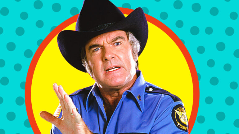 THE DUKES OF HAZZARD, James Best, 1979-85. © Warner Bros. Television / Courtesy: Everett Collection