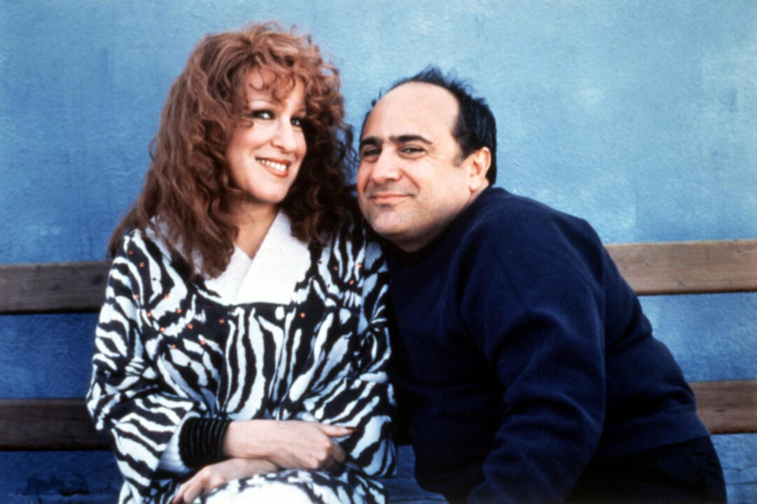 RUTHLESS PEOPLE, Bette Midler, Danny DeVito, 1986