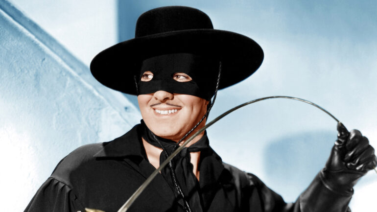 THE MARK OF ZORRO, Tyrone Power, 1940.