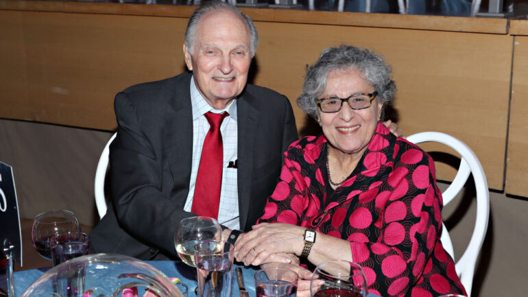 Actor Alan Alda and wife Arlene Alda attend the World Science Festival's 12th Annual Gala at Jazz at Lincoln Center on May 22, 2019 in New York City