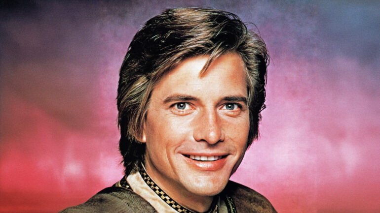 BATTLESTAR GALACTICA, Dirk Benedict, 1978-79.