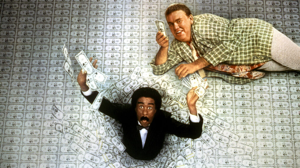 BREWSTER'S MILLIONS, Richard Pryor, John Candy, 1985