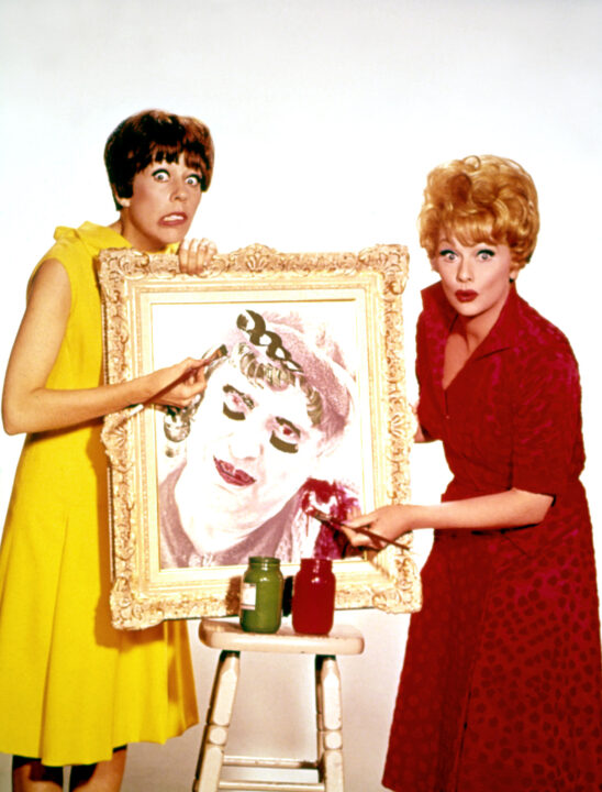 CAROL BURNETT SHOW, Carol Burnett, Lucille Ball, 1967-79