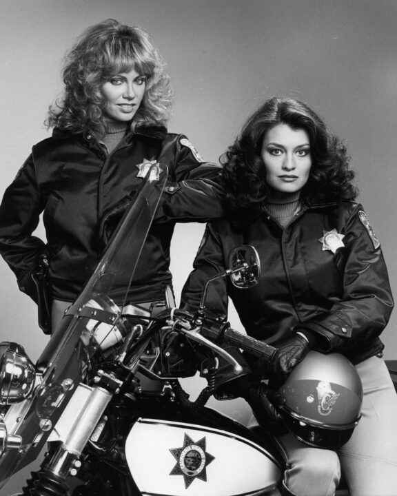 From a "CHiPS" Spin-Off Pilot, "Ponch's Angels", with Barbara Stock and Trisha Townsend