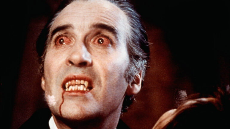 DRACULA A.D. 1972, Christopher Lee, 1972