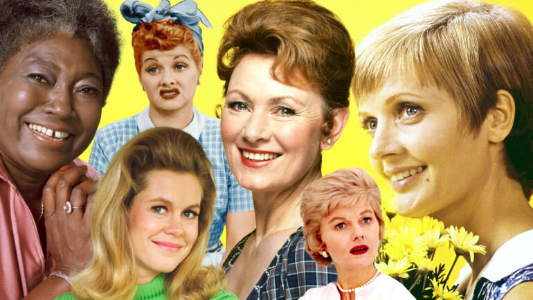 Collage of Classic TV Moms