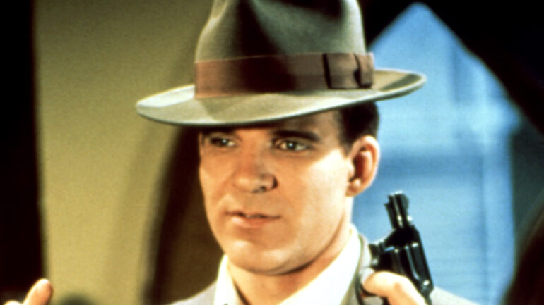DEAD MEN DON'T WEAR PLAID, Steve Martin, 1982