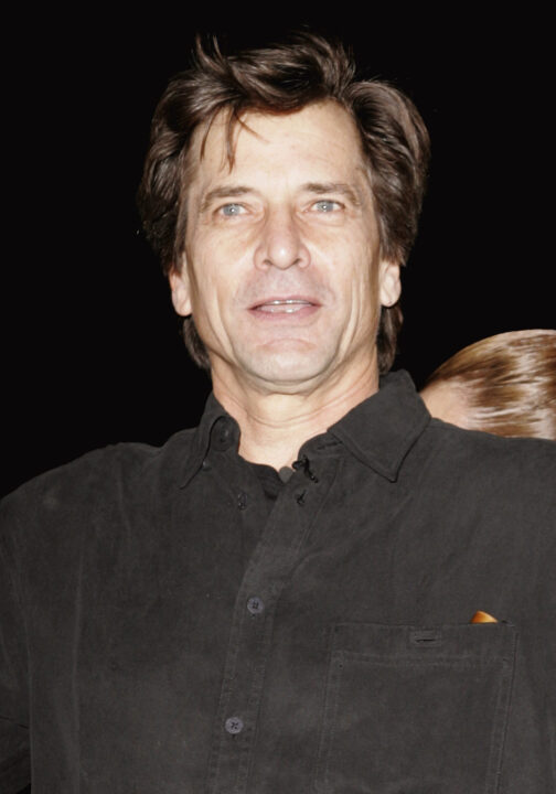 Actor Dirk Benedict leaves the Celebrity Big Brother House, having been evicted during the grand final of series five at Elstree Studios on January 28, 2007 in London, England.