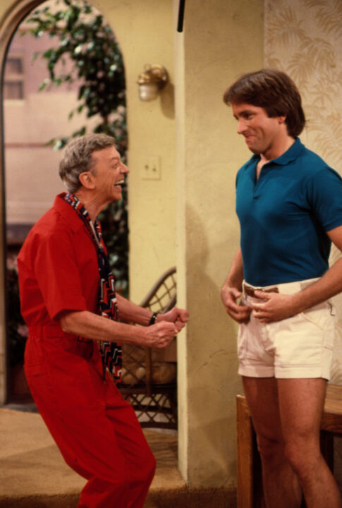 THREE'S COMPANY, Don Knotts, John Ritter, television, 1977-84.