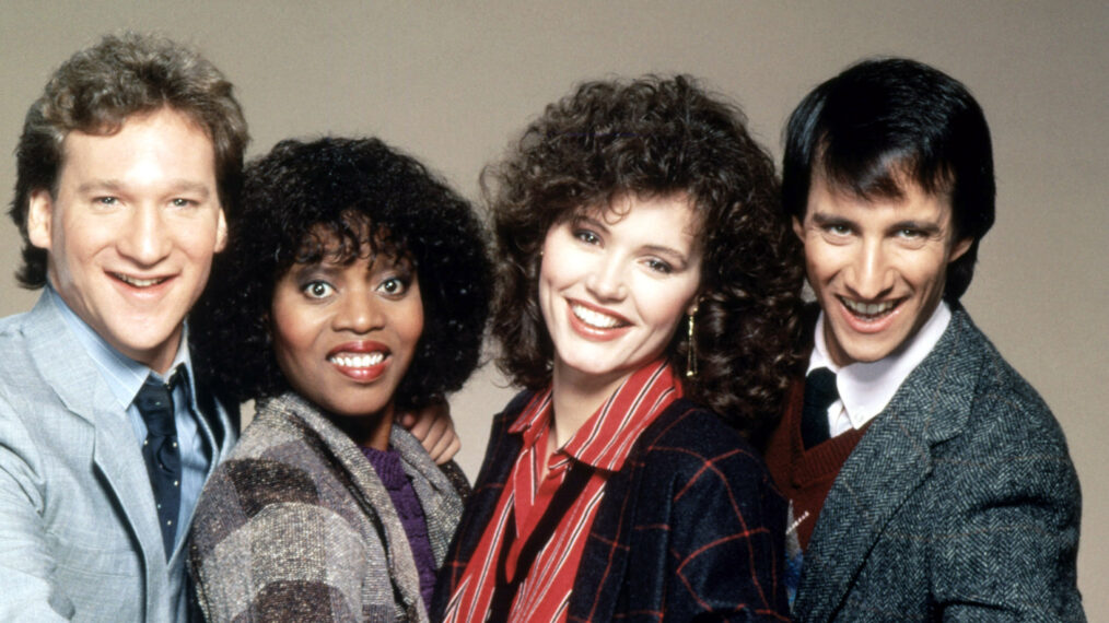 SARA, Bill Maher, Alfre Woodard, Geena Davis, Bronson Pinchot, 1985.