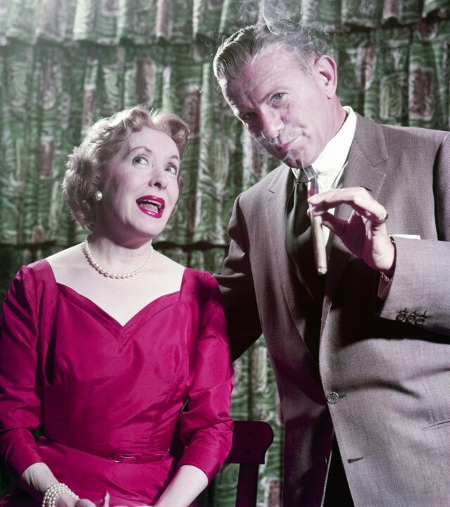 THE GEORGE BURNS AND GRACIE ALLEN SHOW, from left: Gracie Allen, George Burns, 1950-1958