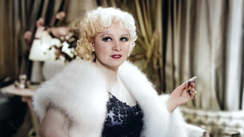 GO WEST YOUNG MAN, Mae West, 1936 colorized image