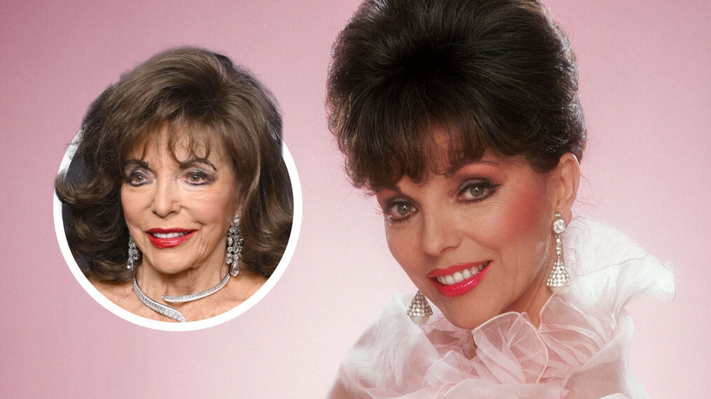 Joan Colins Now and Then