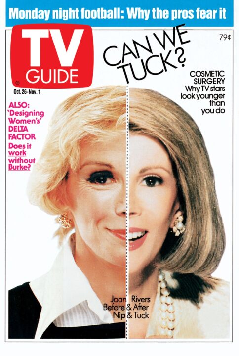 Joan Rivers, TV GUIDE cover, October 26 - November 1, 1991