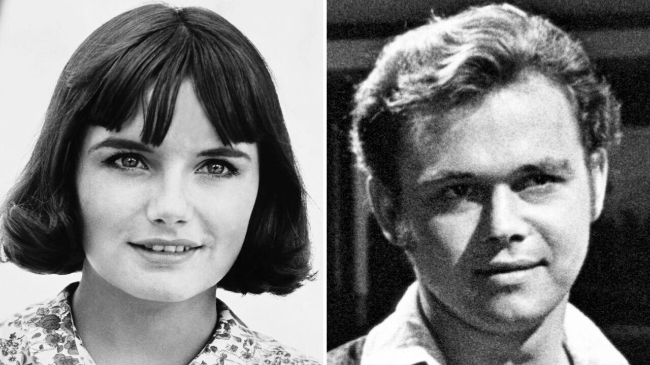 Kelly Jean Peters and Tim McIntire split image