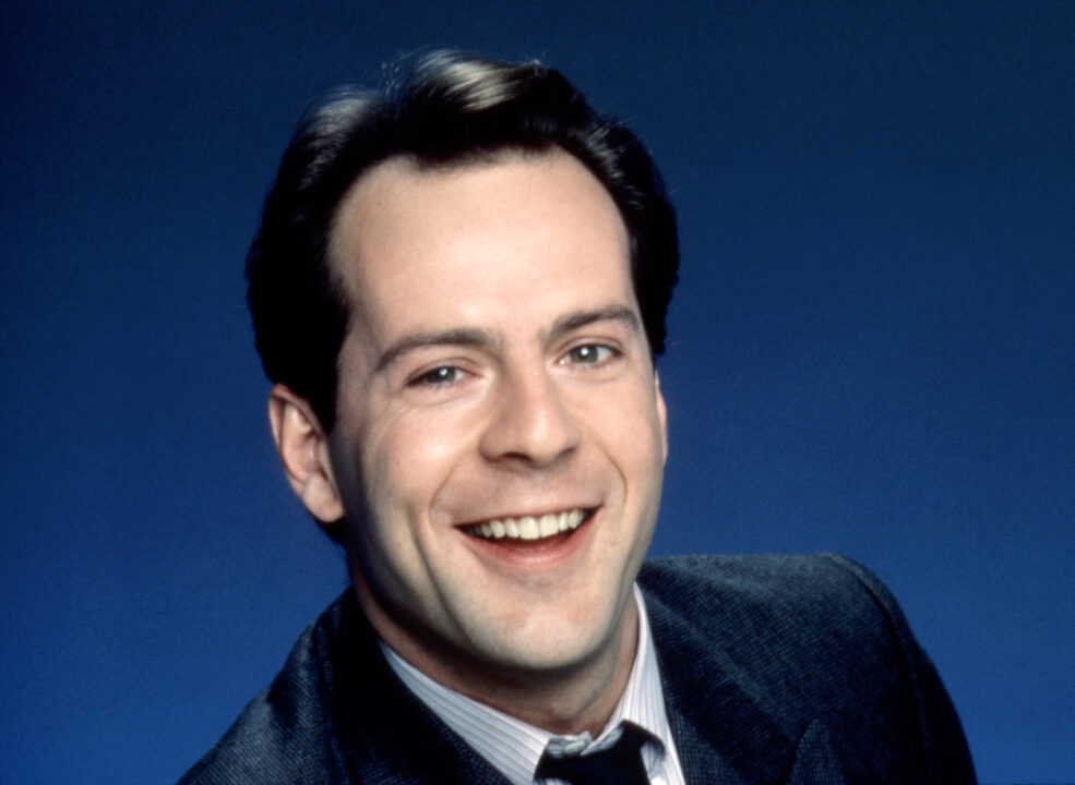 MOONLIGHTING, Bruce Willis, Season 1, 1985.