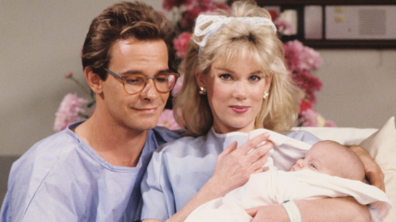 NEWHART, Peter Scolari, Julia Duffy, 1982-1990.