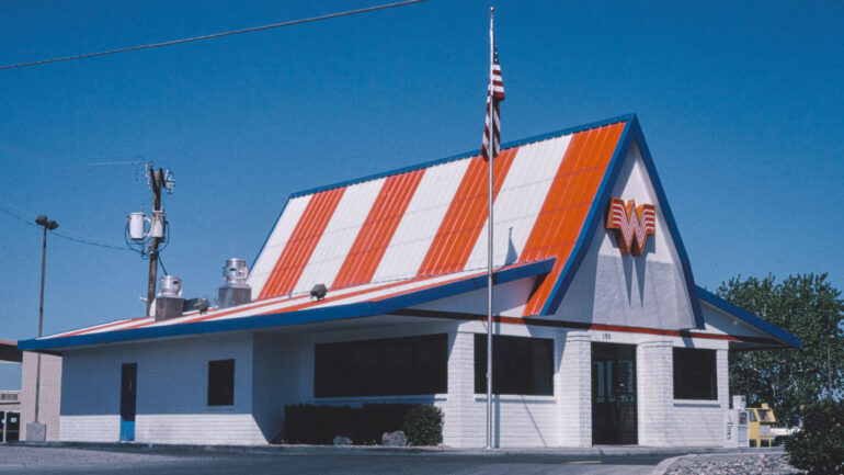 2000s America - Whataburger, Las Cruces, New Mexico 2003