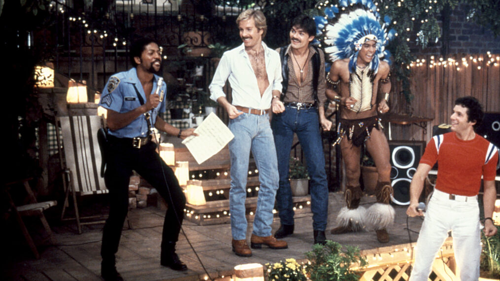 CAN'T STOP THE MUSIC, The Village People, Steve Guttenberg, 1980