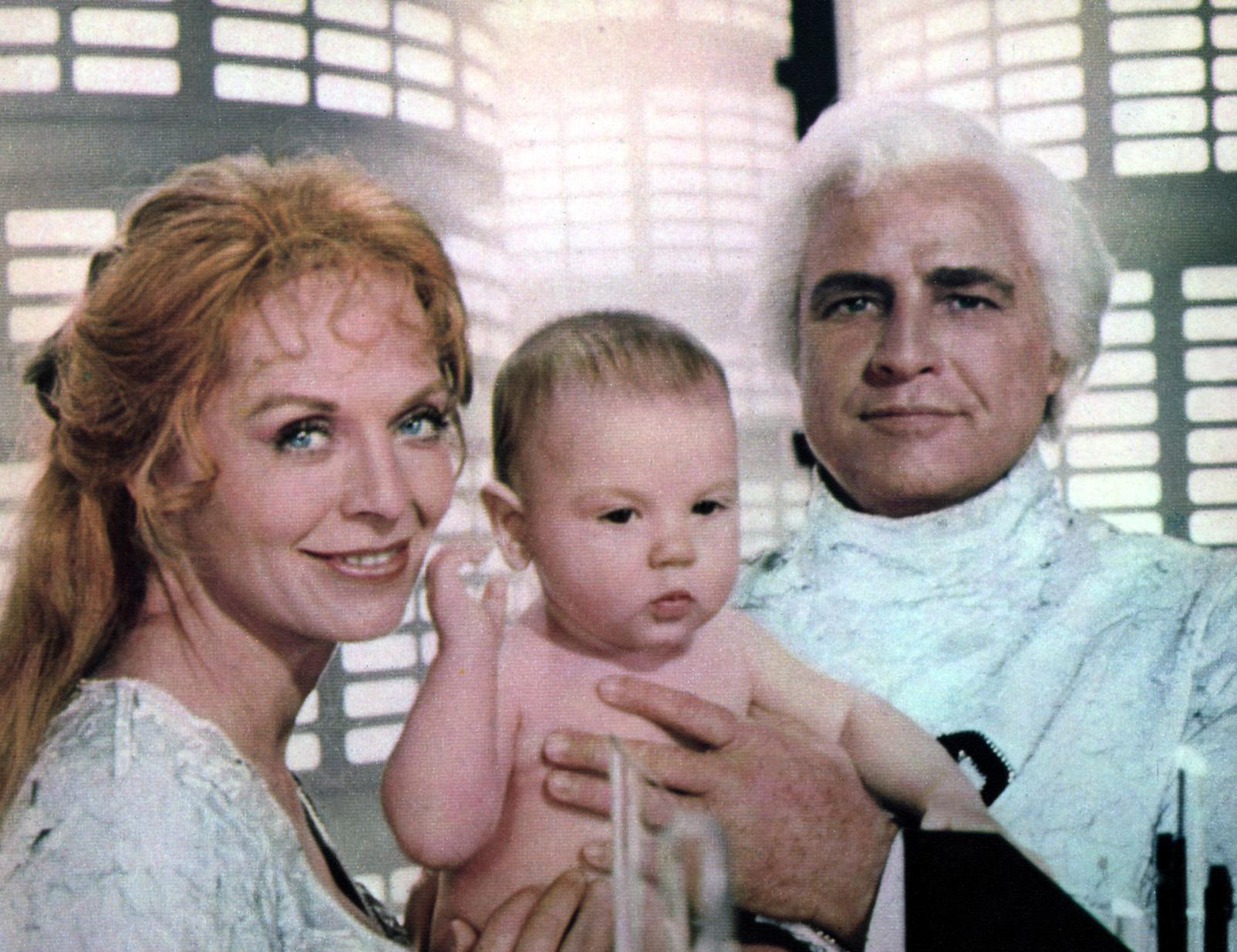 SUPERMAN, Suzannah York, Lee Quigley, Marlon Brando, 1978