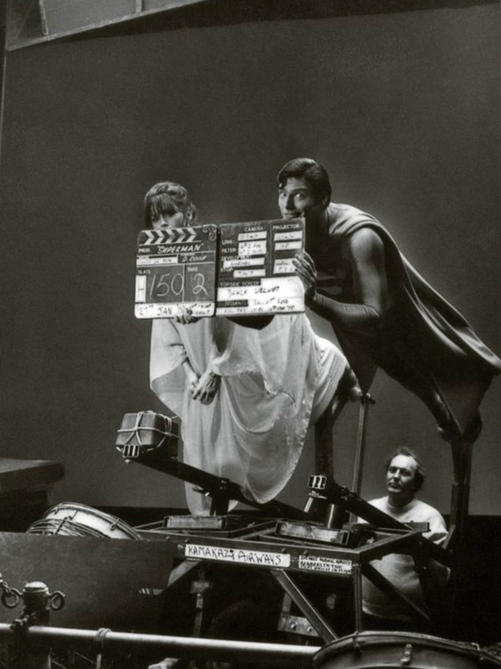 SUPERMAN, Christopher Reeve, 1978.